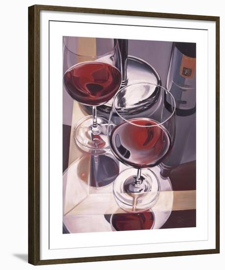 Red Wine in Venice-Paul Kenton-Framed Giclee Print