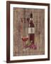 Red Wine on Reclaimed Wood-Anastasia Ricci-Framed Art Print