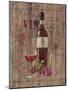 Red Wine on Reclaimed Wood-Anastasia Ricci-Mounted Art Print