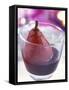 Red Wine Pear, Served in a Glass-Alena Hrbkova-Framed Stretched Canvas