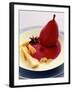 Red Wine Pear with Cheese and Star Anise-Alexander Van Berge-Framed Photographic Print