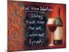 Red Wine Selection-Will Rafuse-Mounted Art Print