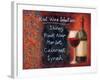 Red Wine Selection-Will Rafuse-Framed Art Print