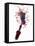 Red Wine Splashing Out of Bottle-Kröger & Gross-Framed Stretched Canvas