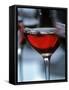 Red Wine (Straw Wine) in Glasses, Burgenland, Austria-Herbert Lehmann-Framed Stretched Canvas