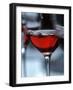 Red Wine (Straw Wine) in Glasses, Burgenland, Austria-Herbert Lehmann-Framed Photographic Print