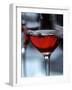 Red Wine (Straw Wine) in Glasses, Burgenland, Austria-Herbert Lehmann-Framed Photographic Print
