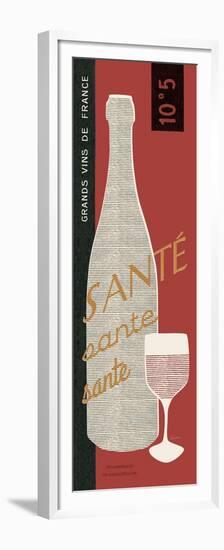 Red Wine Toast-Sue Schlabach-Framed Premium Giclee Print
