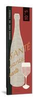 Red Wine Toast-Sue Schlabach-Stretched Canvas