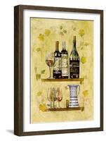 Red Wine-A^ Vega-Framed Art Print