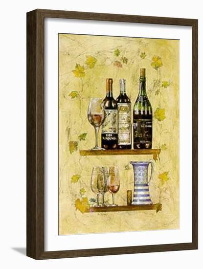 Red Wine-A^ Vega-Framed Art Print