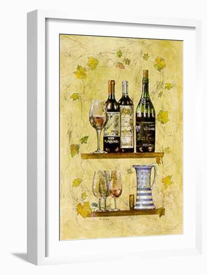 Red Wine-A^ Vega-Framed Art Print