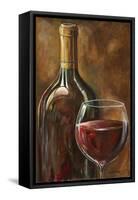 Red Wine-Gregory Gorham-Framed Stretched Canvas