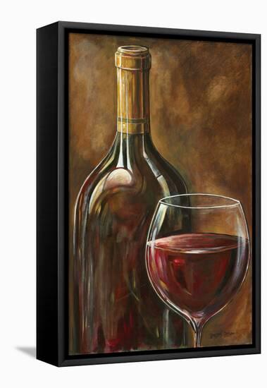 Red Wine-Gregory Gorham-Framed Stretched Canvas