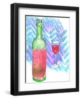 Red Wine-Anna Platts-Framed Premium Giclee Print