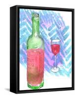 Red Wine-Anna Platts-Framed Stretched Canvas