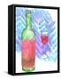 Red Wine-Anna Platts-Framed Stretched Canvas