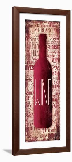 Red Wine-Jace Grey-Framed Art Print