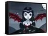 Red Winged Fairy-Jasmine Becket-Griffith-Framed Stretched Canvas