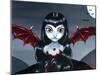 Red Winged Fairy-Jasmine Becket-Griffith-Mounted Art Print