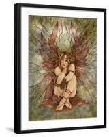 Red Wings-Linda Ravenscroft-Framed Giclee Print