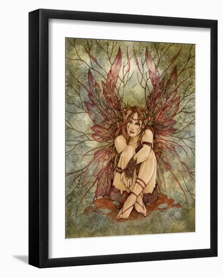 Red Wings-Linda Ravenscroft-Framed Giclee Print