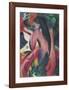 Red Woman-Franz Marc-Framed Giclee Print