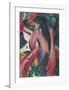 Red Woman-Franz Marc-Framed Giclee Print