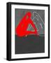 Red Woman-NaxArt-Framed Art Print