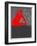 Red Woman-NaxArt-Framed Art Print