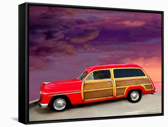 Red Woody-Linden Sally-Framed Stretched Canvas