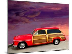 Red Woody-Linden Sally-Mounted Art Print