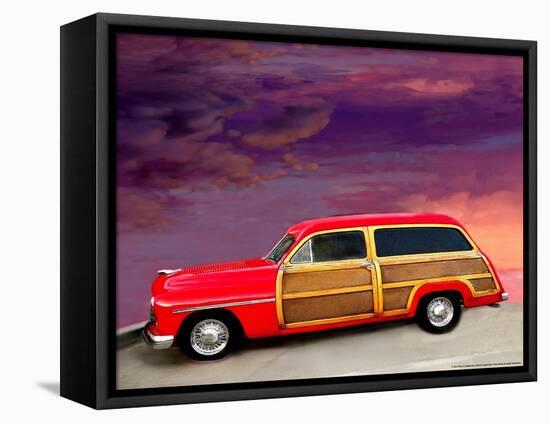 Red Woody-Linden Sally-Framed Stretched Canvas