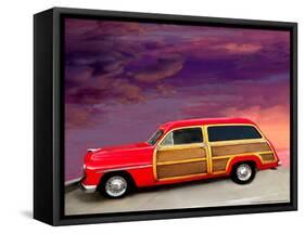 Red Woody-Linden Sally-Framed Stretched Canvas