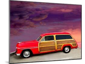 Red Woody-Linden Sally-Mounted Art Print