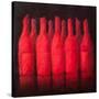 Red Wrapped Wine, 2012-Lincoln Seligman-Stretched Canvas