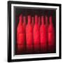 Red Wrapped Wine, 2012-Lincoln Seligman-Framed Giclee Print