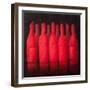 Red Wrapped Wine, 2012-Lincoln Seligman-Framed Giclee Print