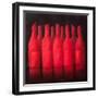 Red Wrapped Wine, 2012-Lincoln Seligman-Framed Giclee Print