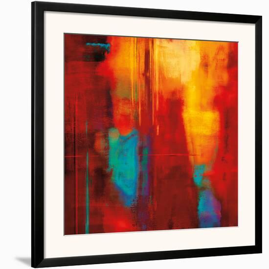 Red Zone I-Brent Nelson-Framed Art Print