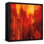 Red Zone II-Brent Nelson-Framed Stretched Canvas