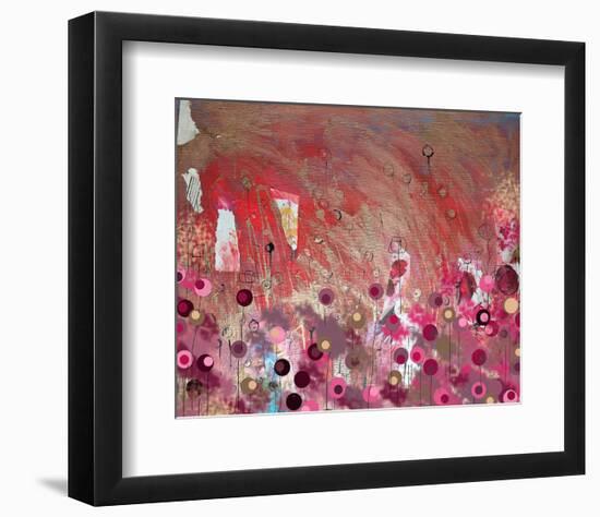 Red-Claire Westwood-Framed Art Print