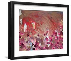 Red-Claire Westwood-Framed Art Print