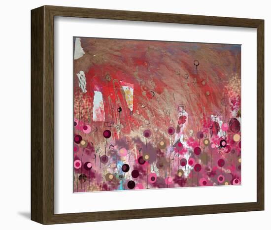 Red-Claire Westwood-Framed Art Print