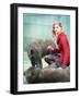 Red-Winter Wolf Studios-Framed Photographic Print