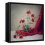 Red-Dimitar Lazarov-Framed Stretched Canvas