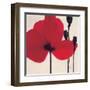 Red-Ivo-Framed Art Print