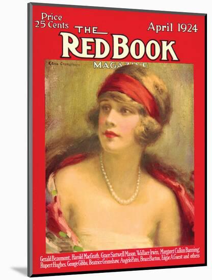 Redbook, April 1924-null-Mounted Art Print