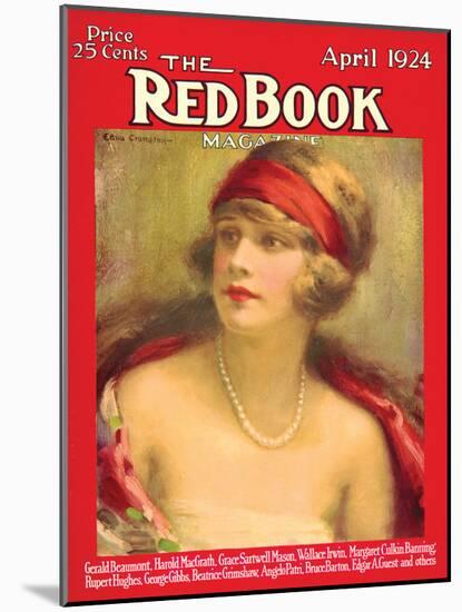 Redbook, April 1924-null-Mounted Art Print