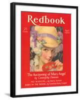 Redbook, April 1930-null-Framed Art Print